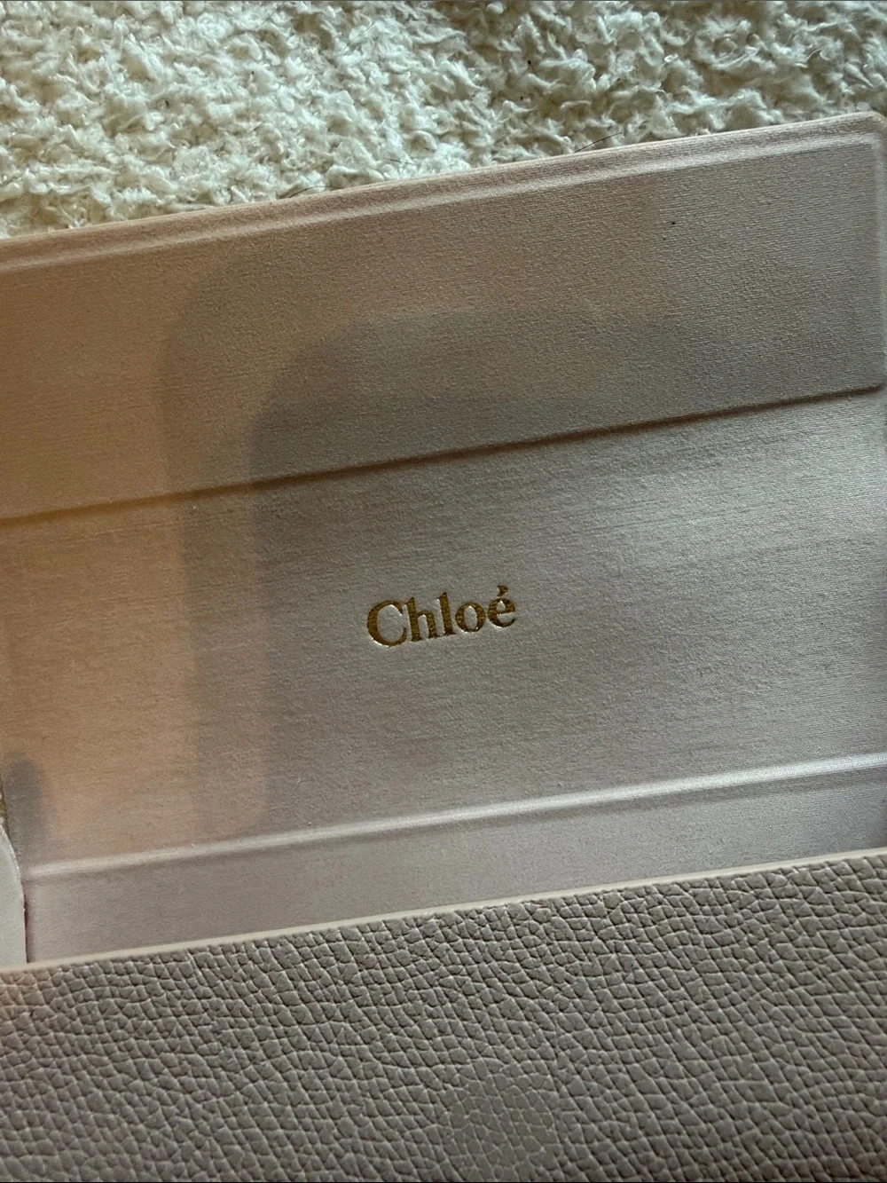 Chloe Silver Frame Sunglasses with Teal Gradient Lenses and pink Case